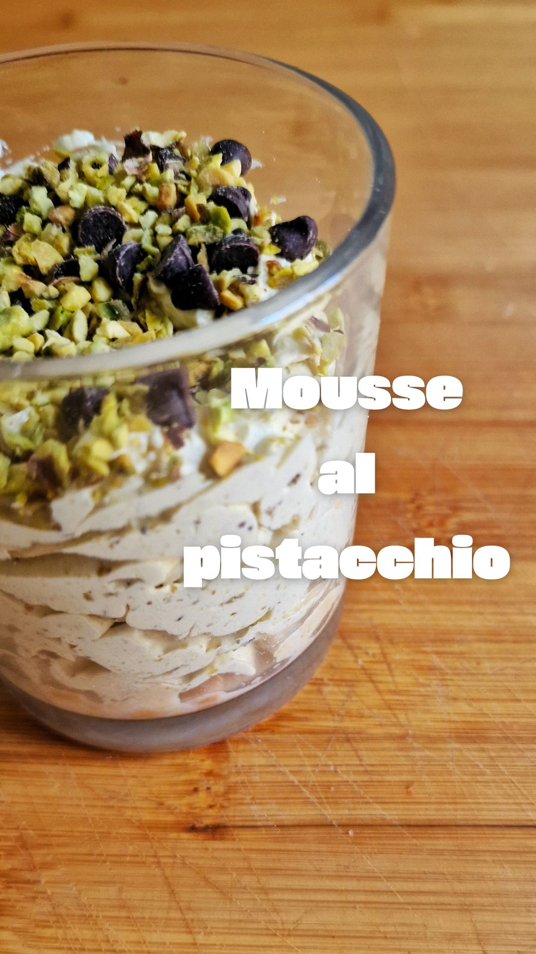 Mousse al Pistacchio