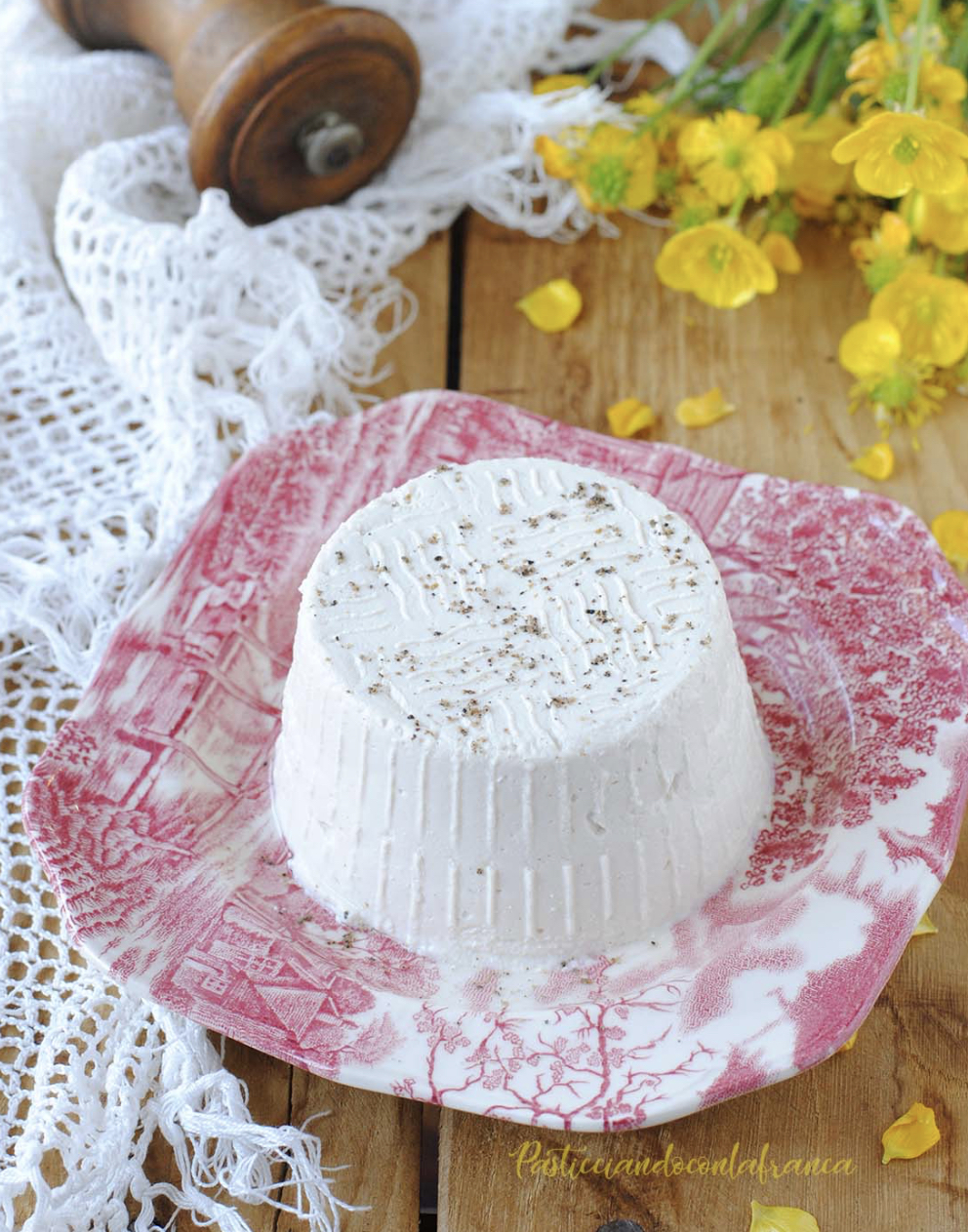 Pflanzlicher Ricotta