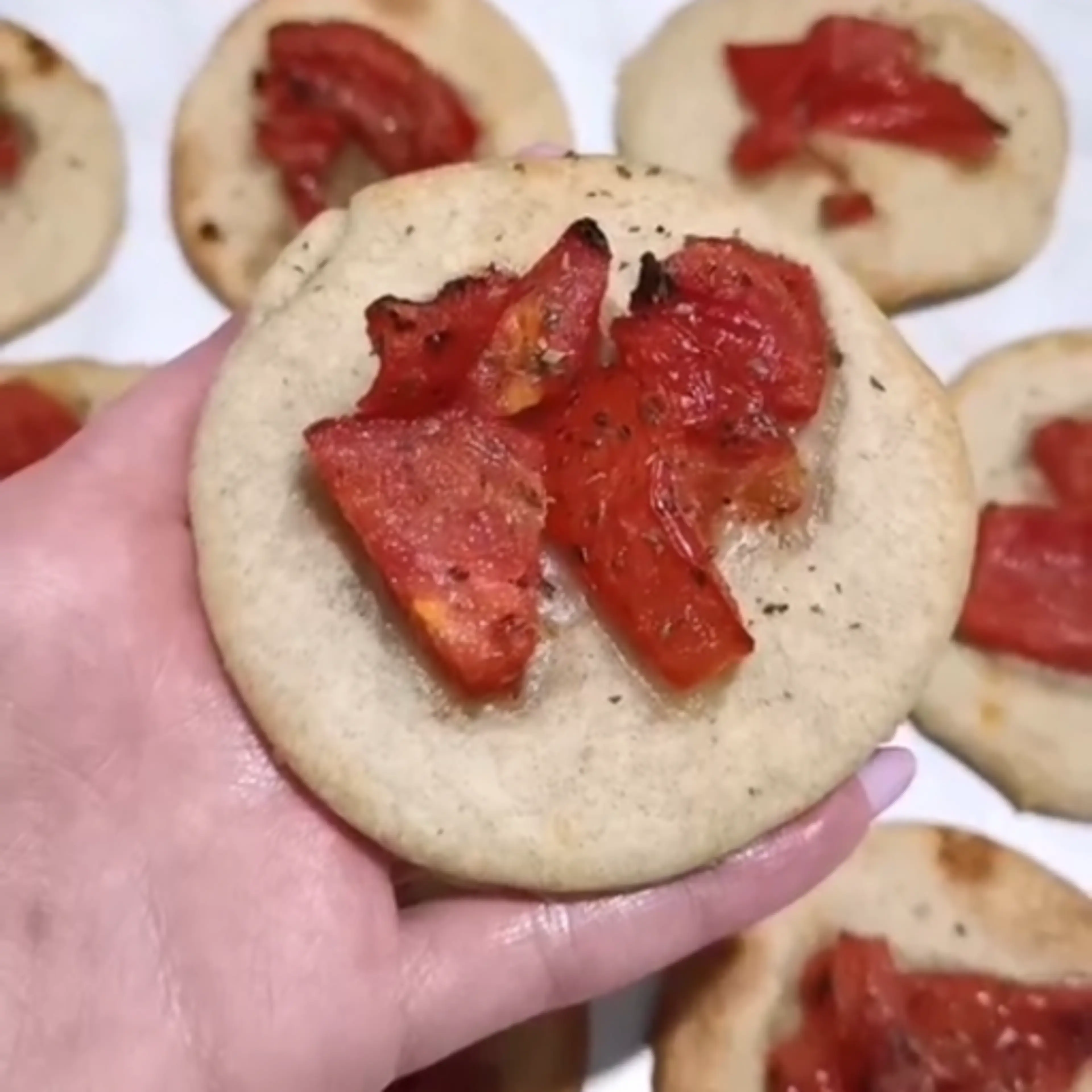 VEGAN PIZZETTE WITHOUT YEAST