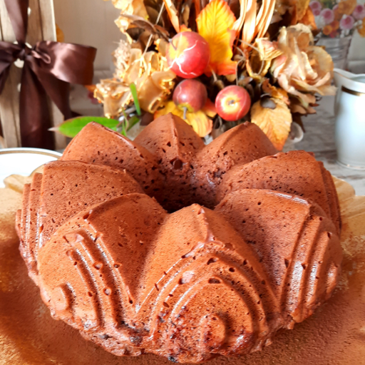 Bundt cake choklad körsbär