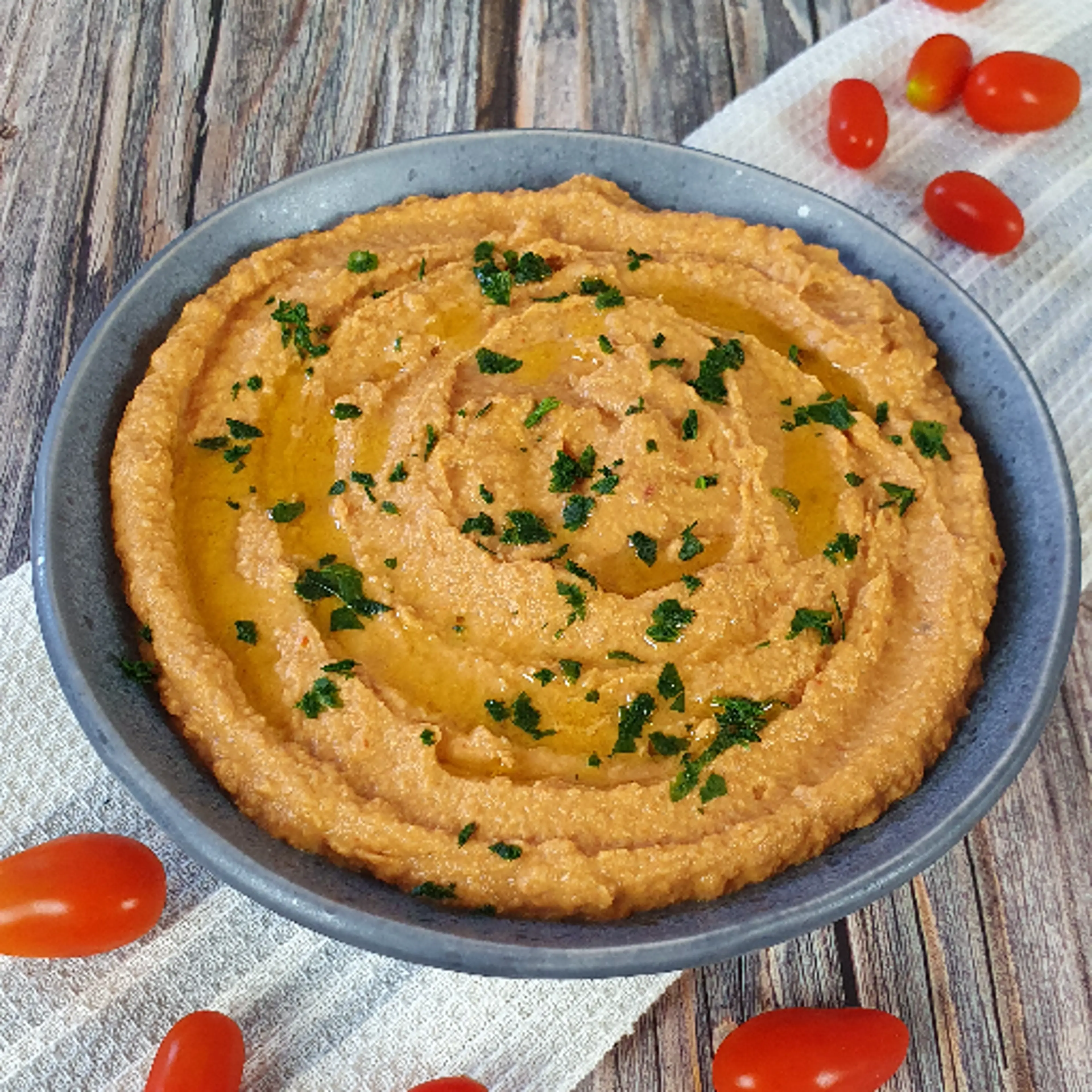 Вкусный хумус из белой фасоли