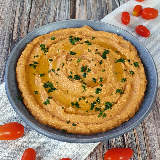 Kryddig cannellini-hummus