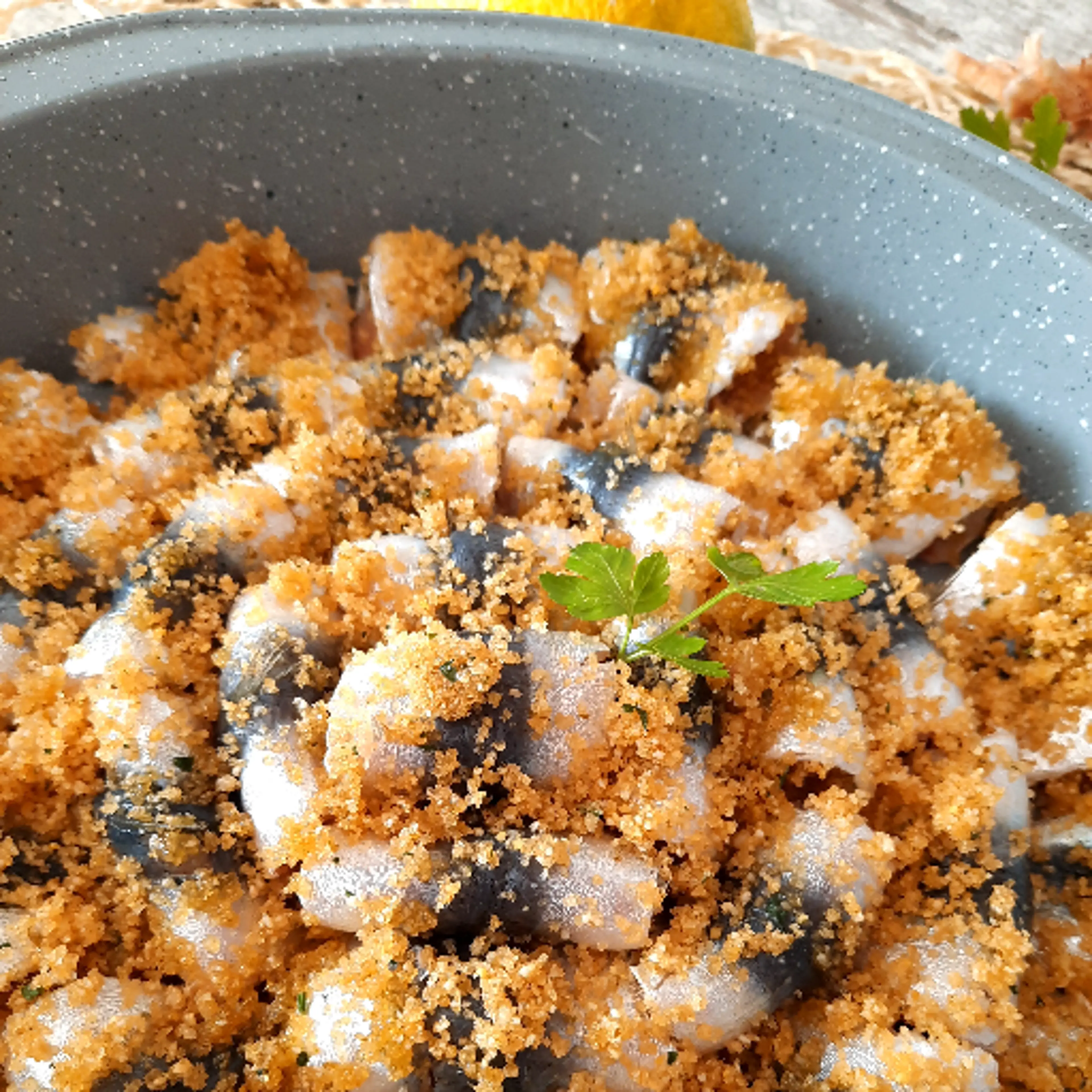 Sarde gratinate