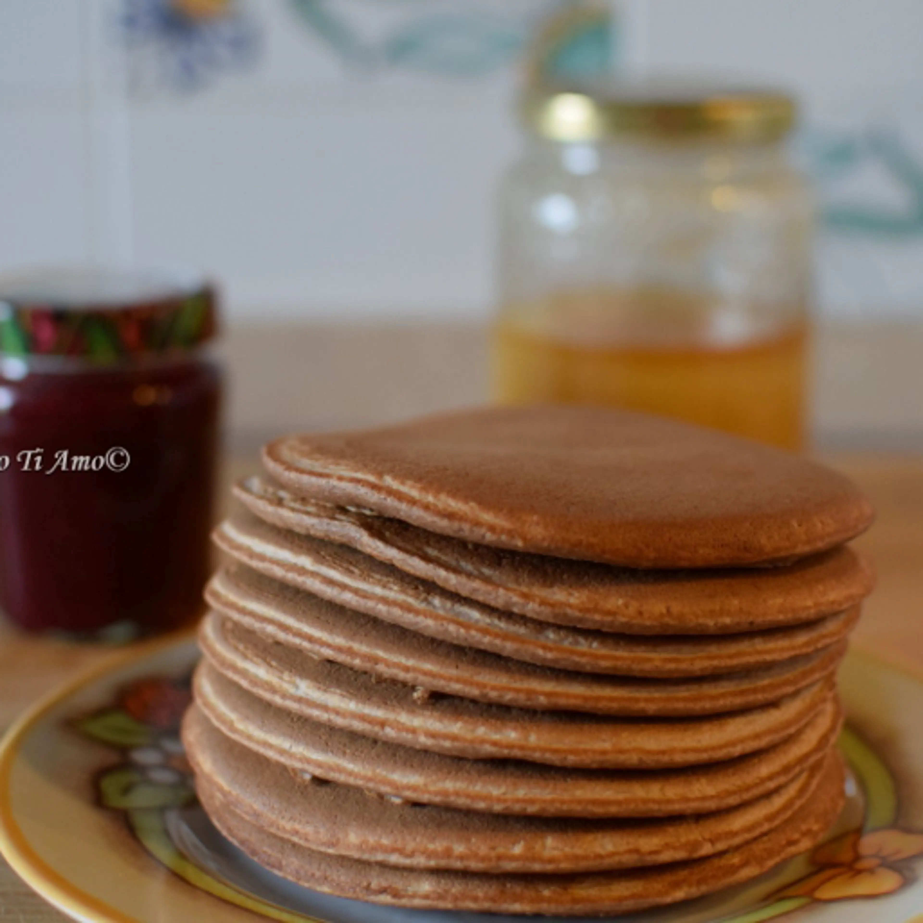 Pancakes con harina de avena integral