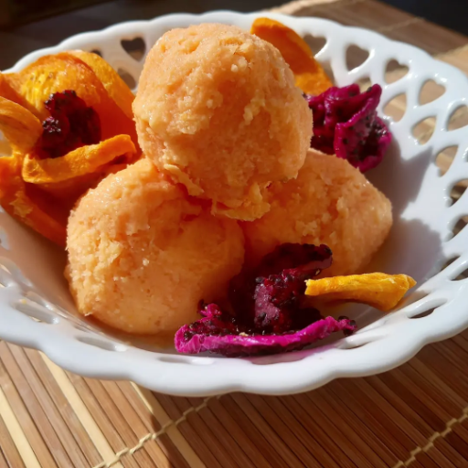 Gelato/sorbetto alla papaya