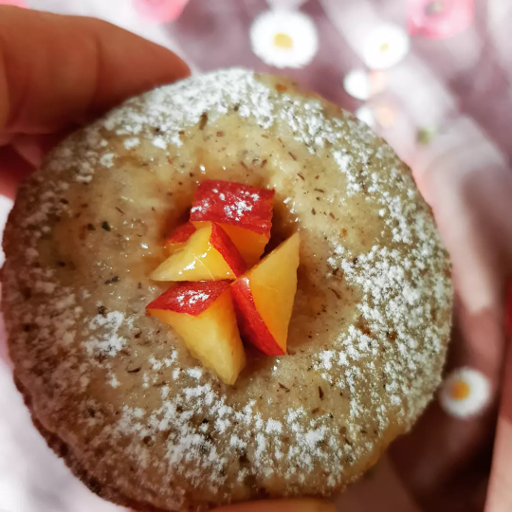 Ciambelline con yogurt greco, grano saraceno. Senza lattosio e senza glutine.