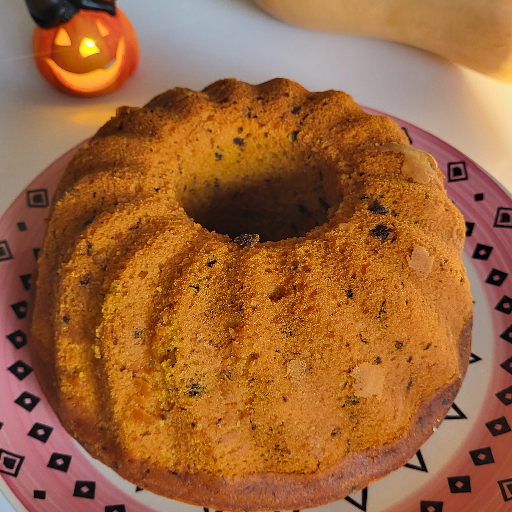 Wegańska babka dyniowo-czekoladowa