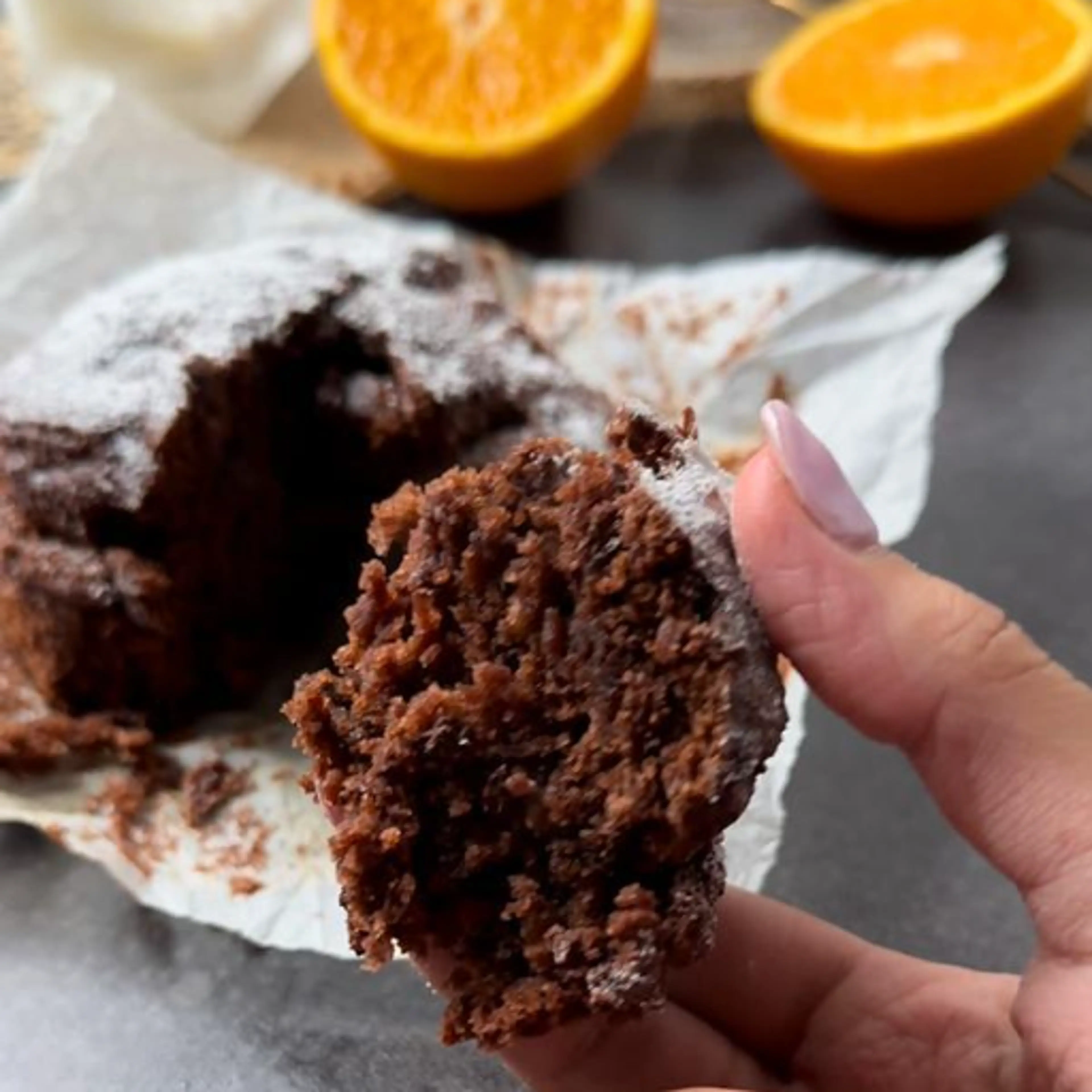 Vegane Orangen-Schokoladen-Torte