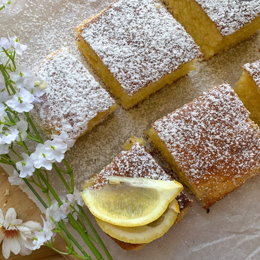 Blondies au citron