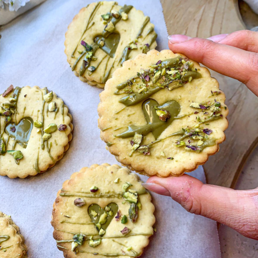 Ochsenaugen mit Pistazien