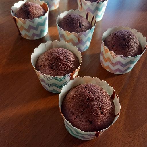 muffin al cioccolato senza glutine e senza lattosio