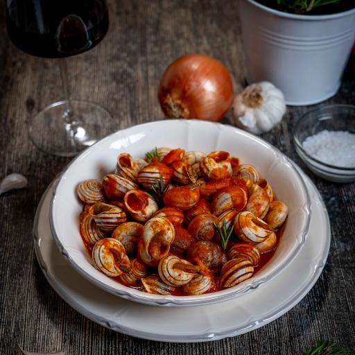 Caracoles en salsa