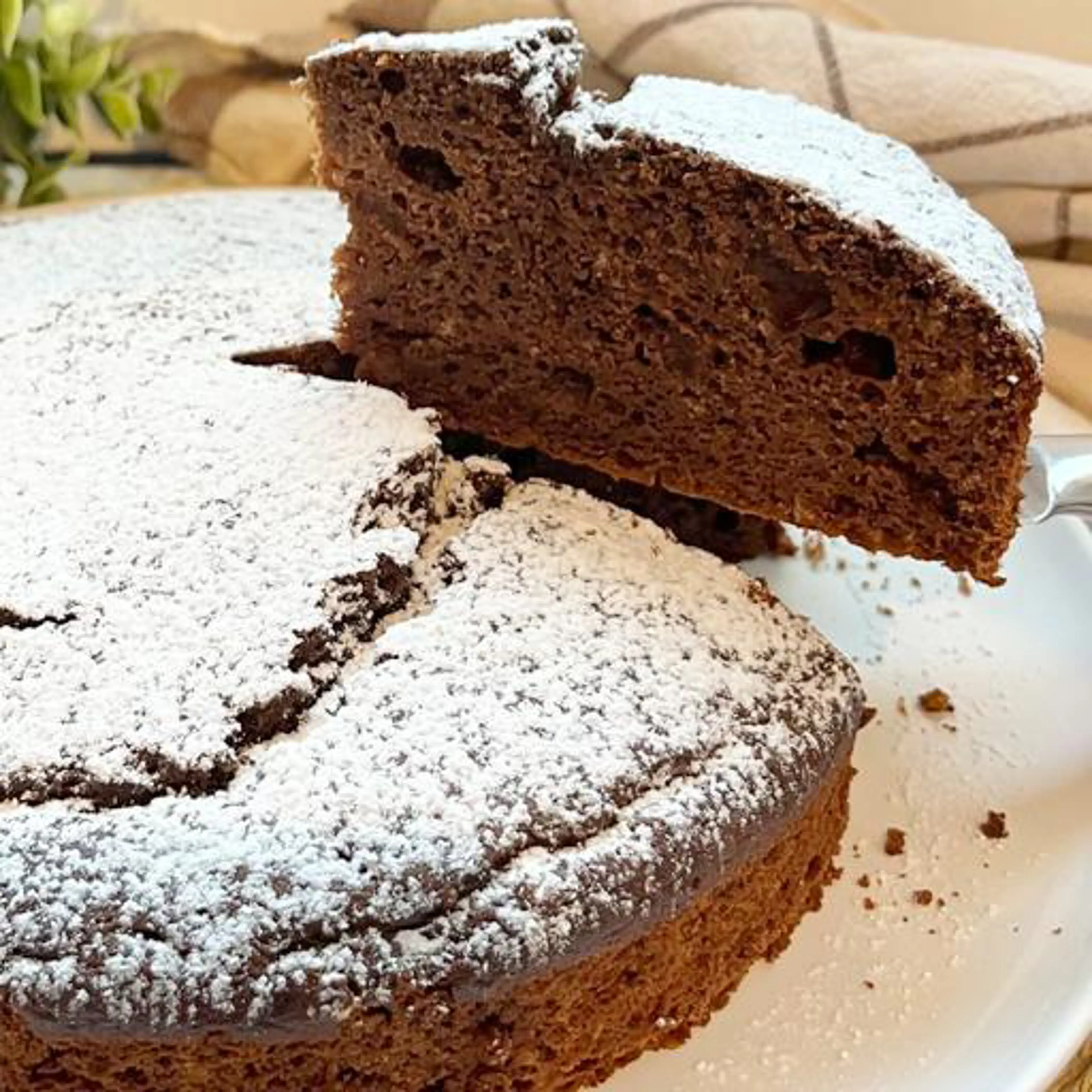 Ricotta and chocolate cake