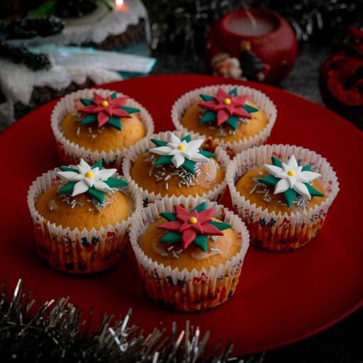 Muffins med vanilj och apelsin