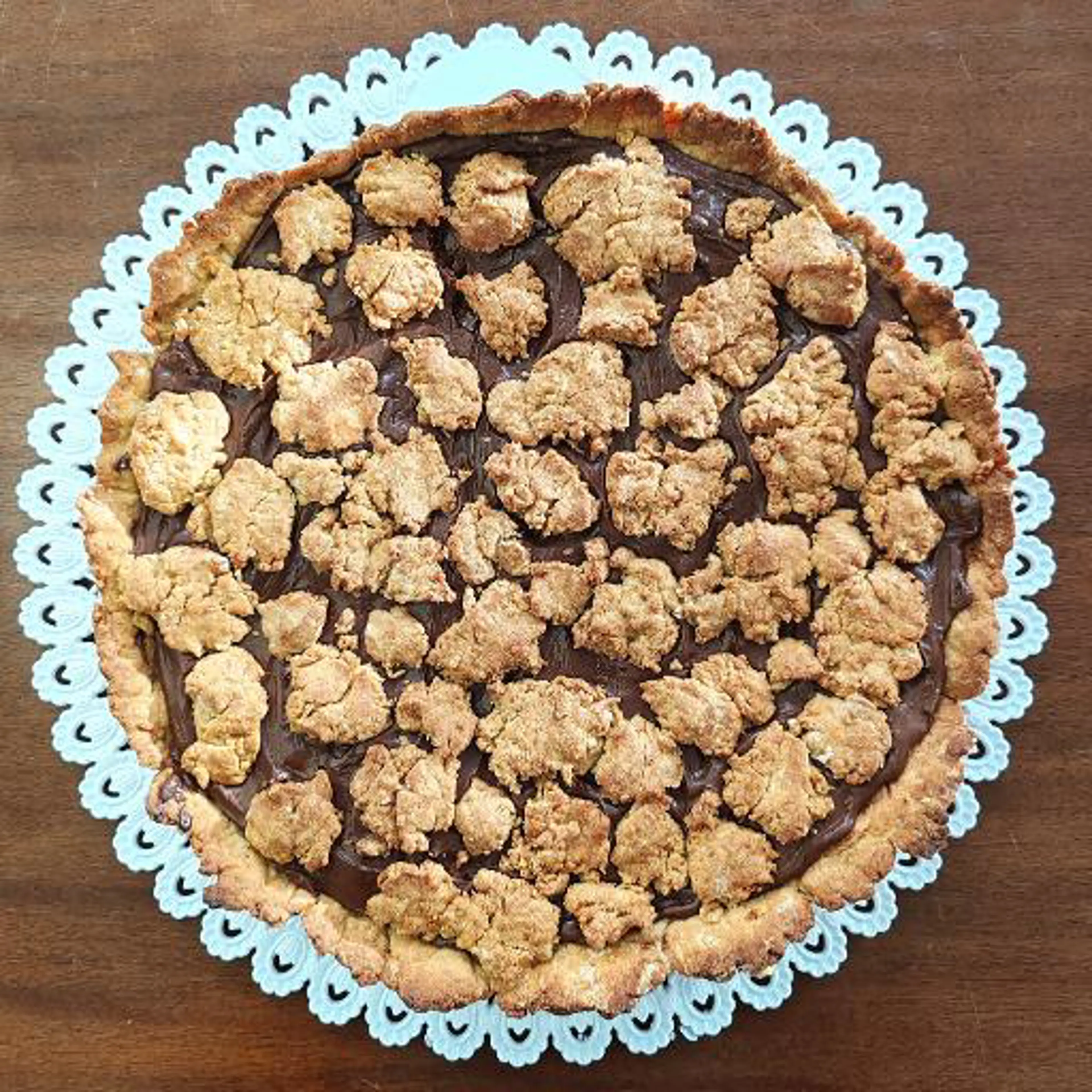 Schokoladen-Streuselkuchen