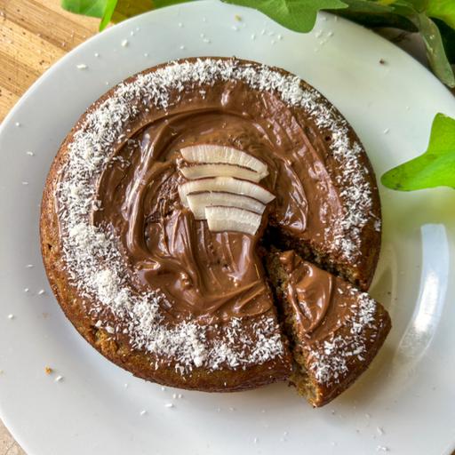 Mini-Kuchen mit Kaffee und Schokolade