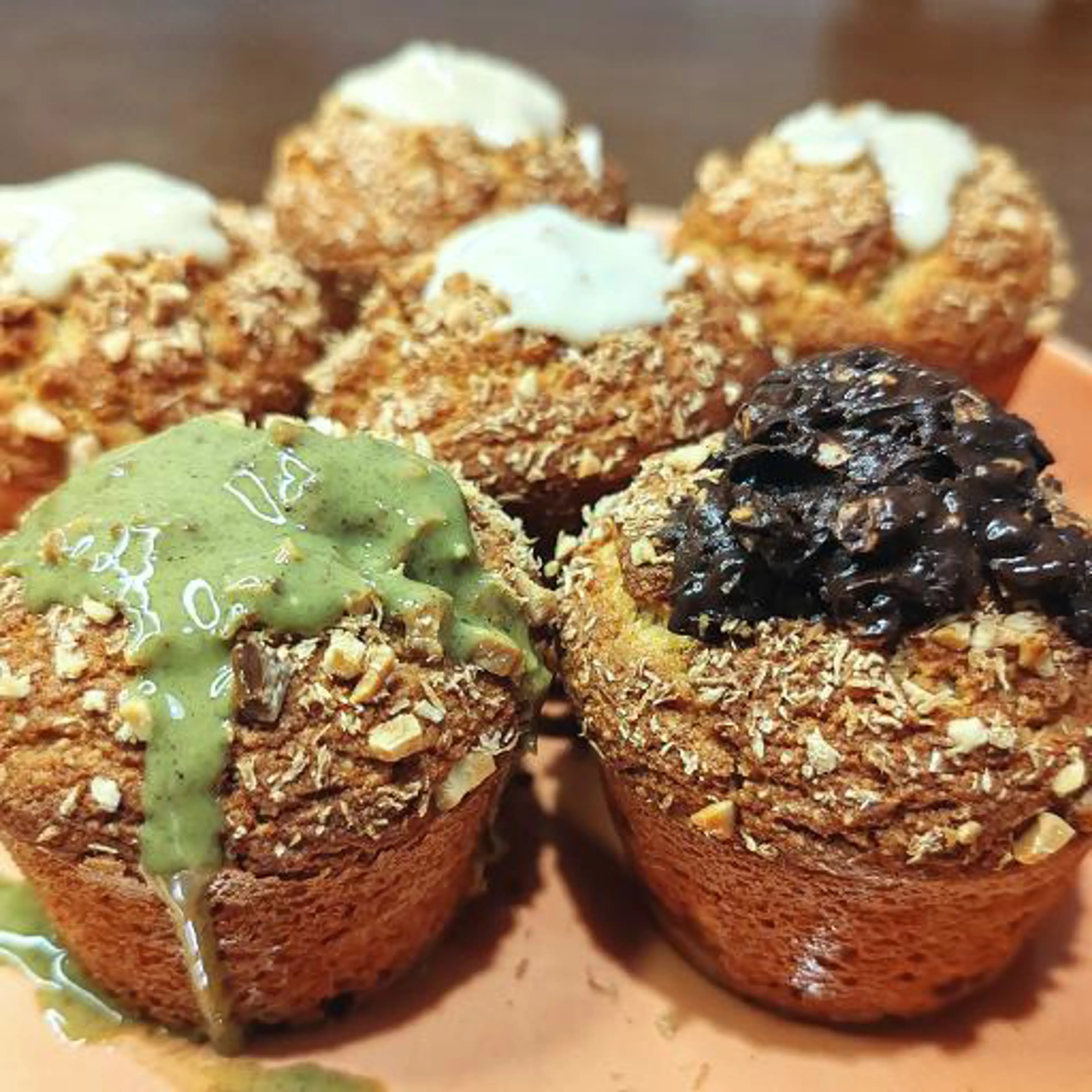 Muffinki migdałowe z kokosem