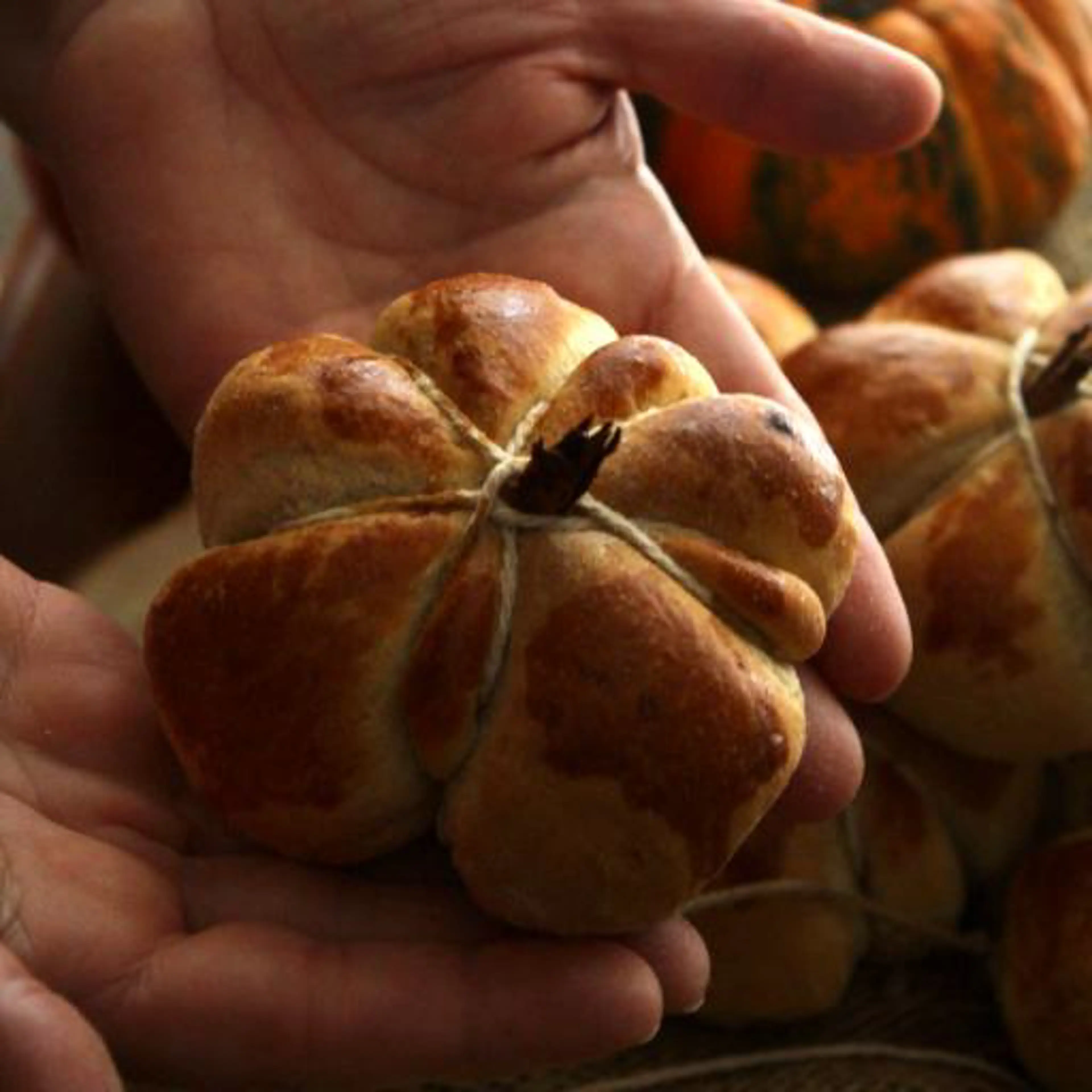 Super soft pumpkin brioche - with water roux