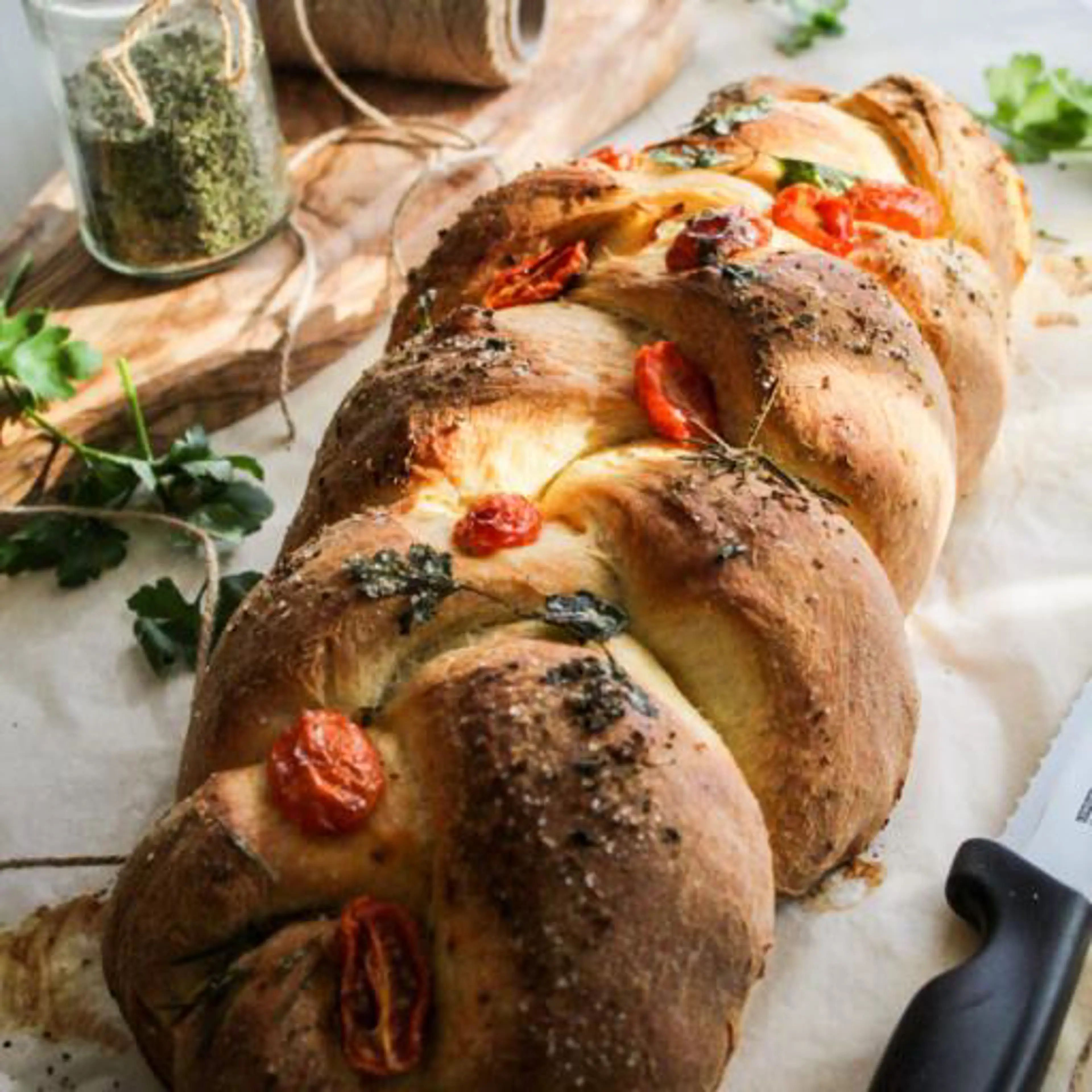 Savory brioche bread with only egg yolks