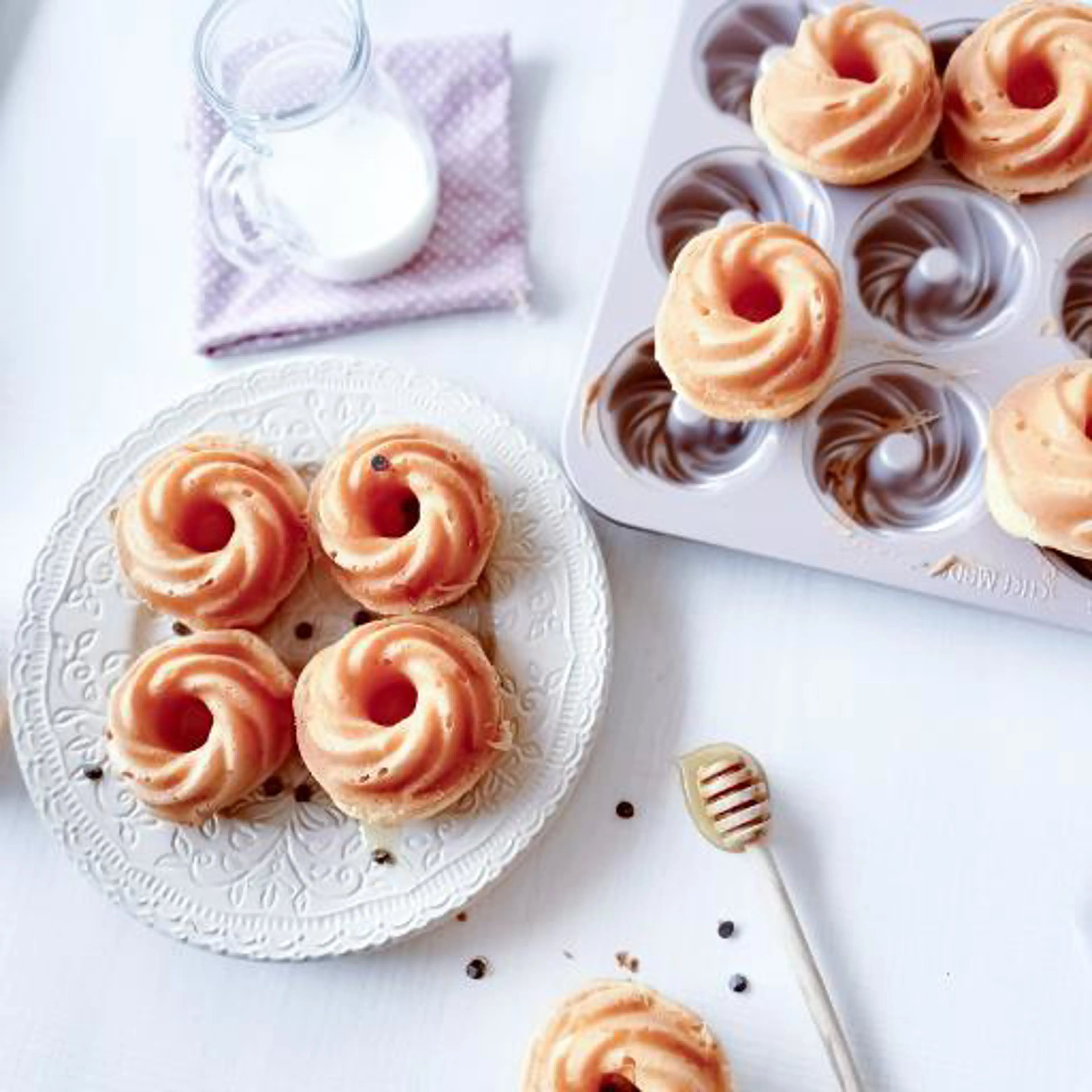 Petits gâteaux au lait chaud