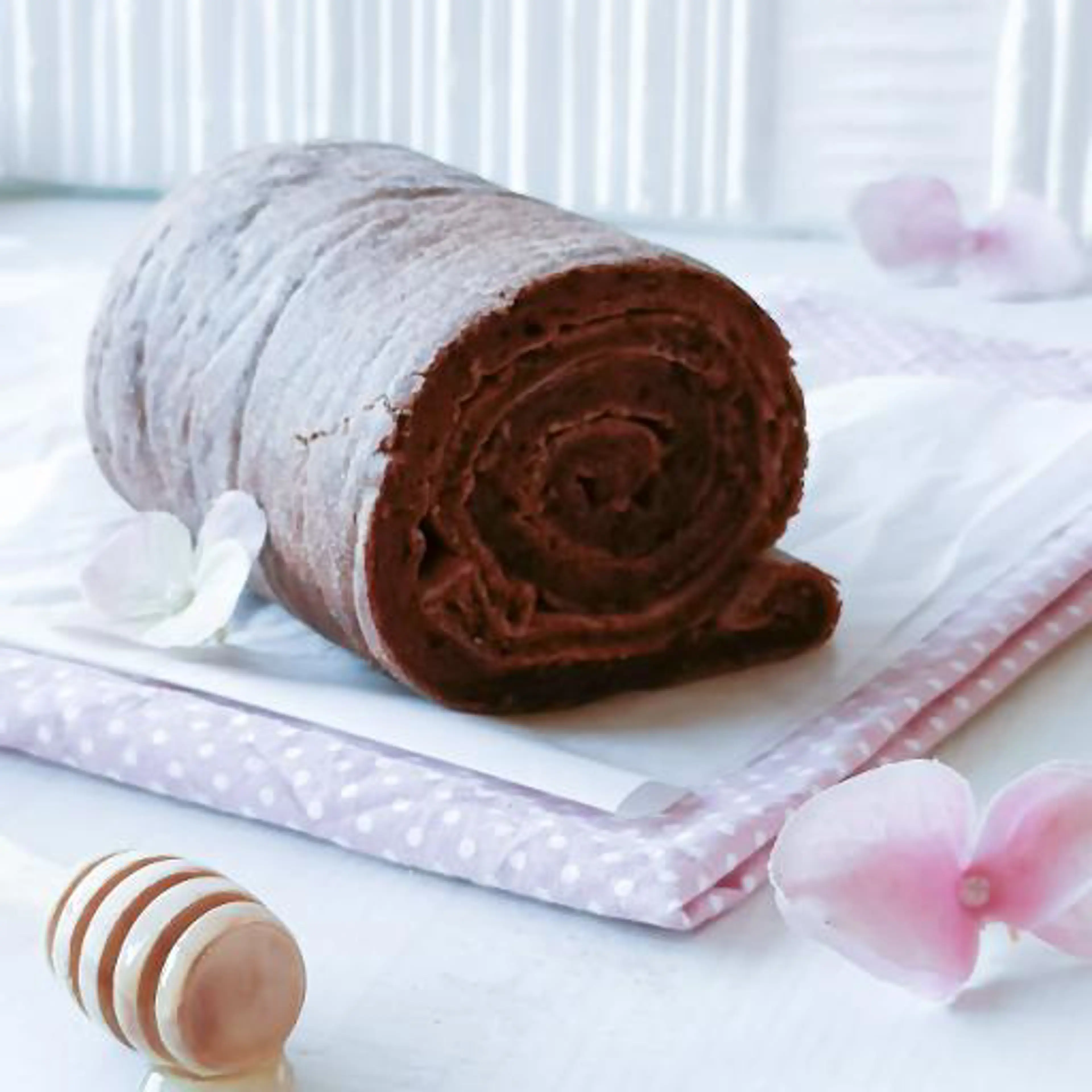 Chokladpasta för rulltårta