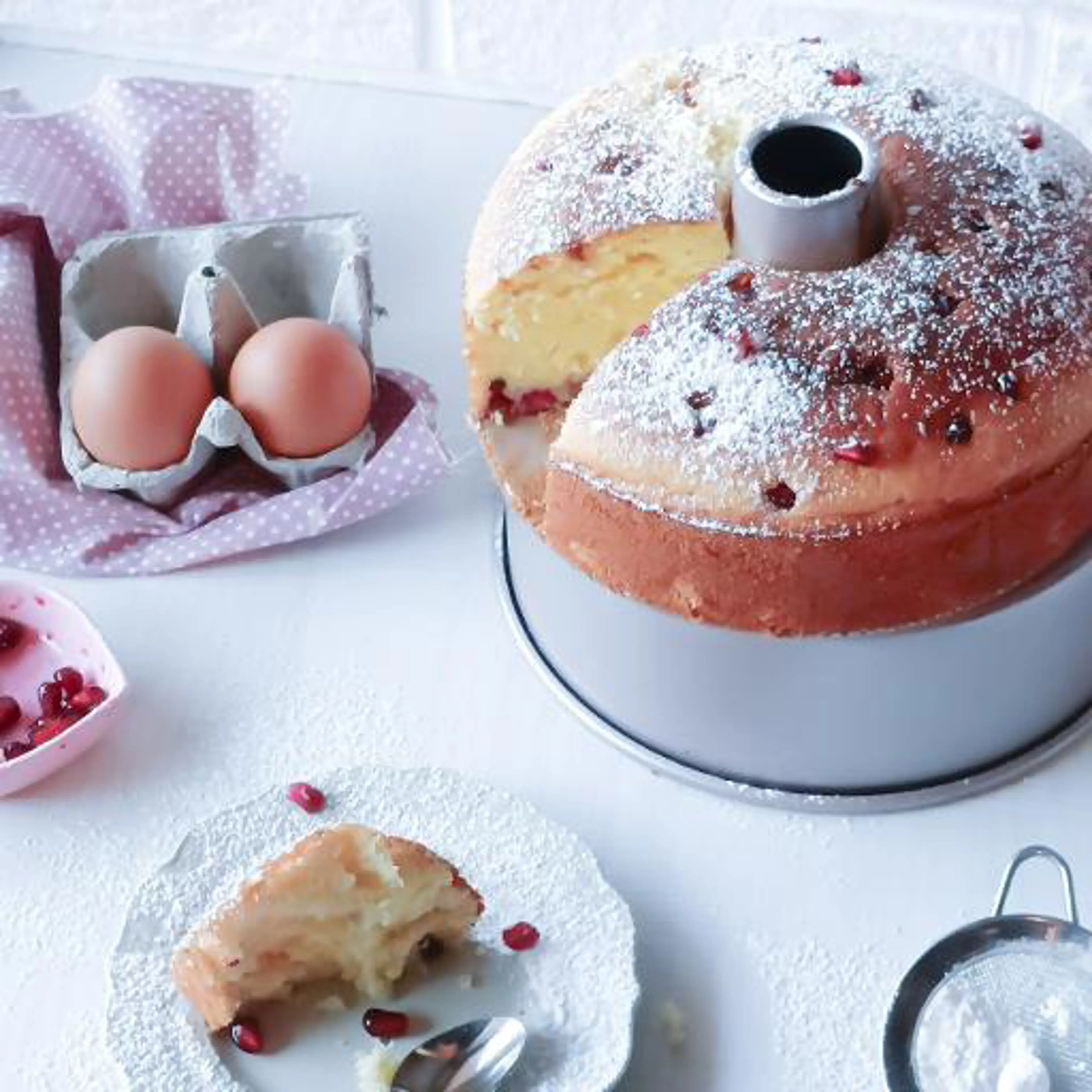 Gâteau en couronne au yaourt