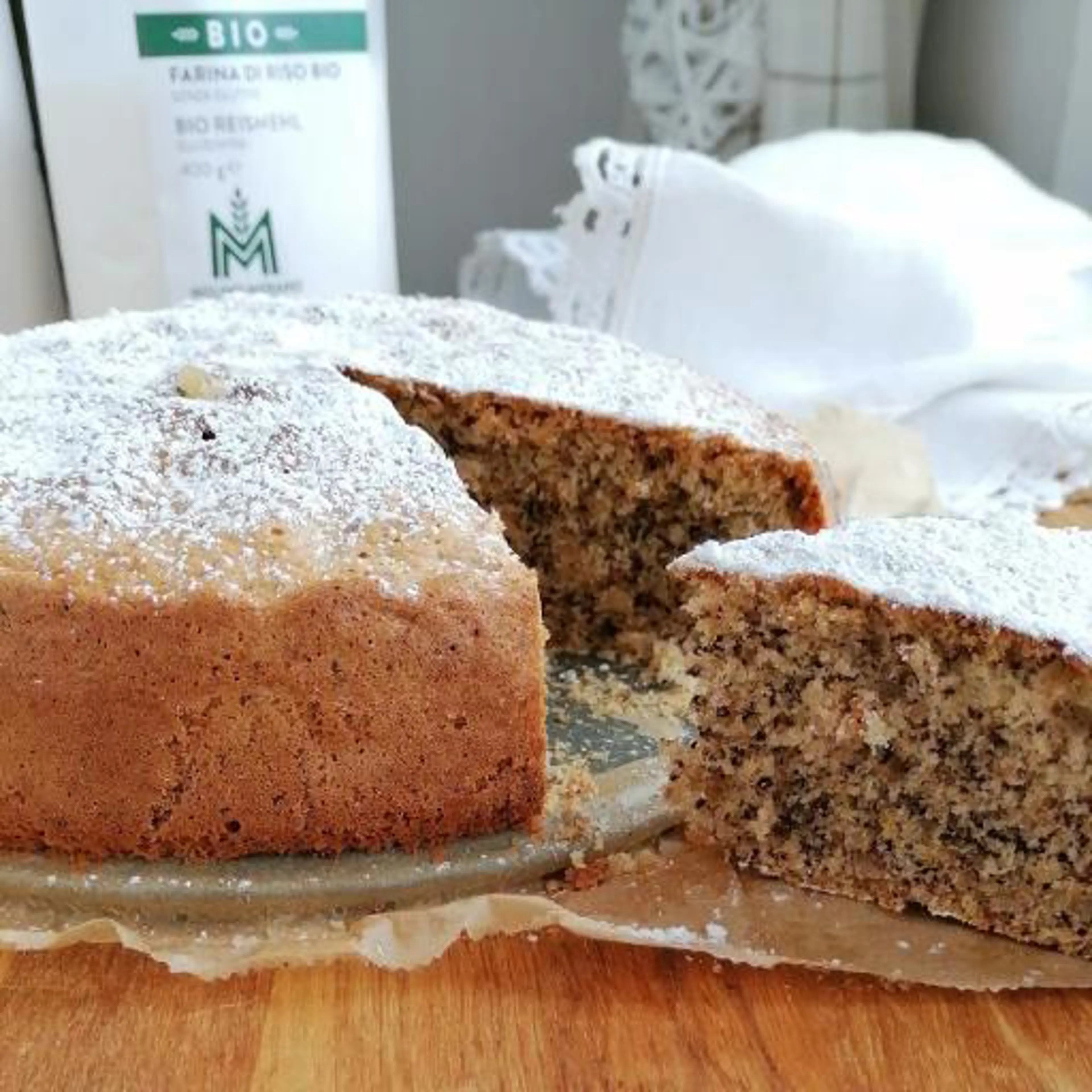 Bolo de nozes