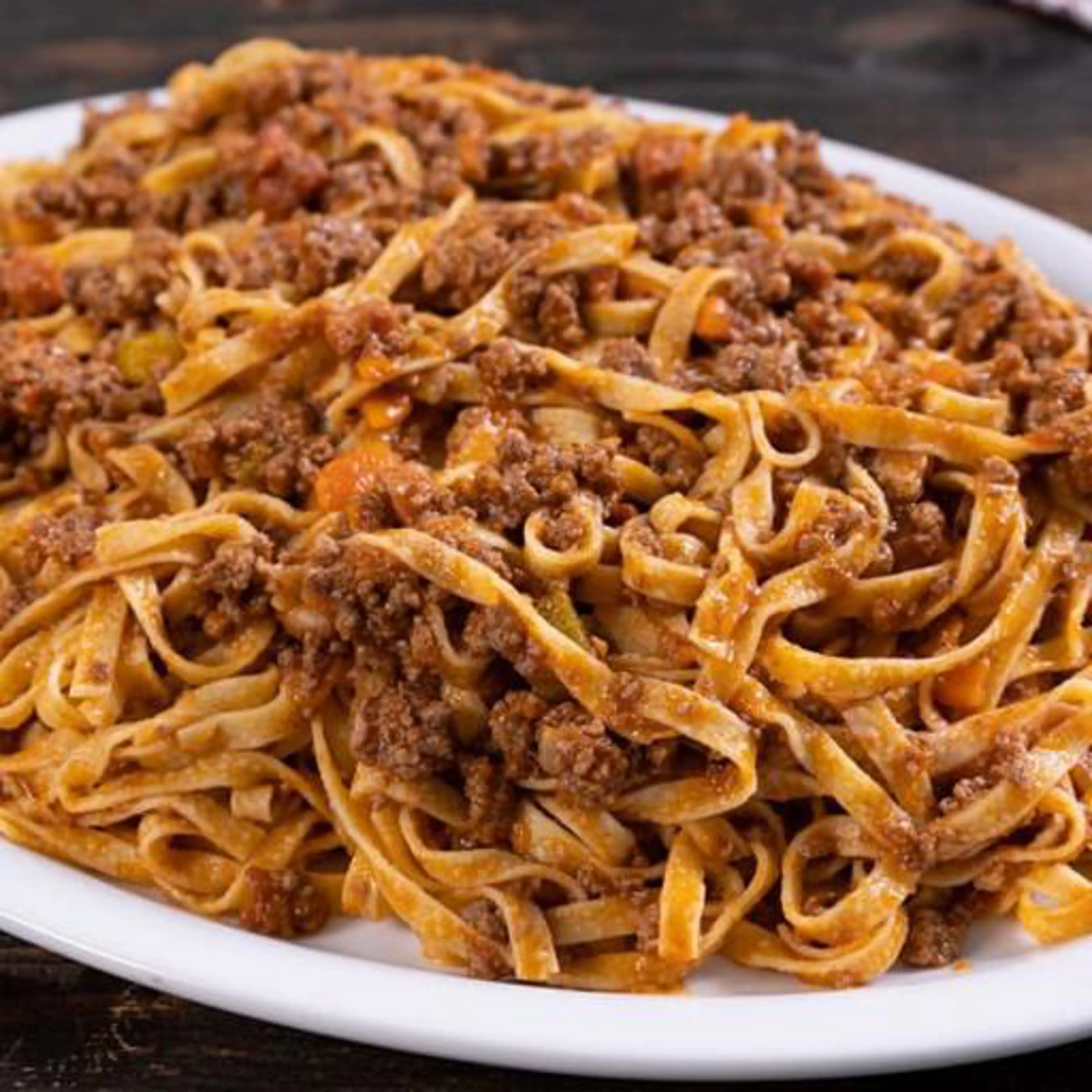 Tagliatelle com ragù