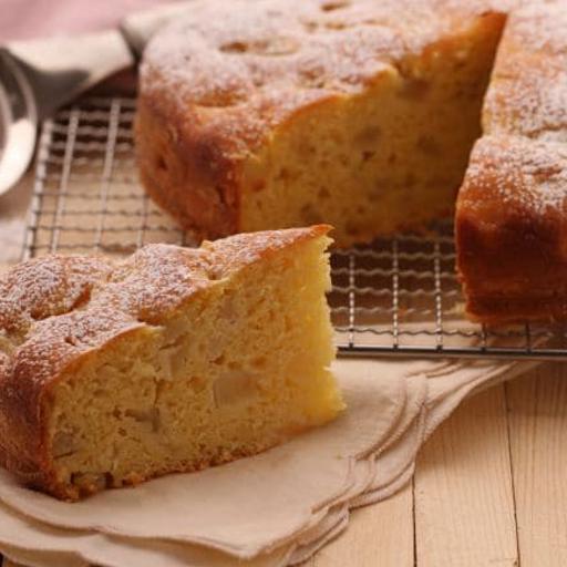 Torta morbida ricotta e pere