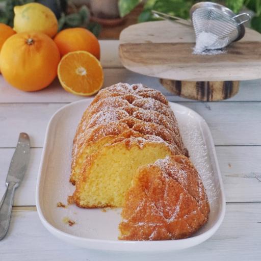 Citrus Plum Cake