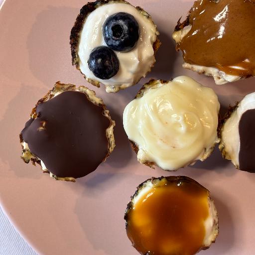 Bananen-Haferflocken-Körbchen