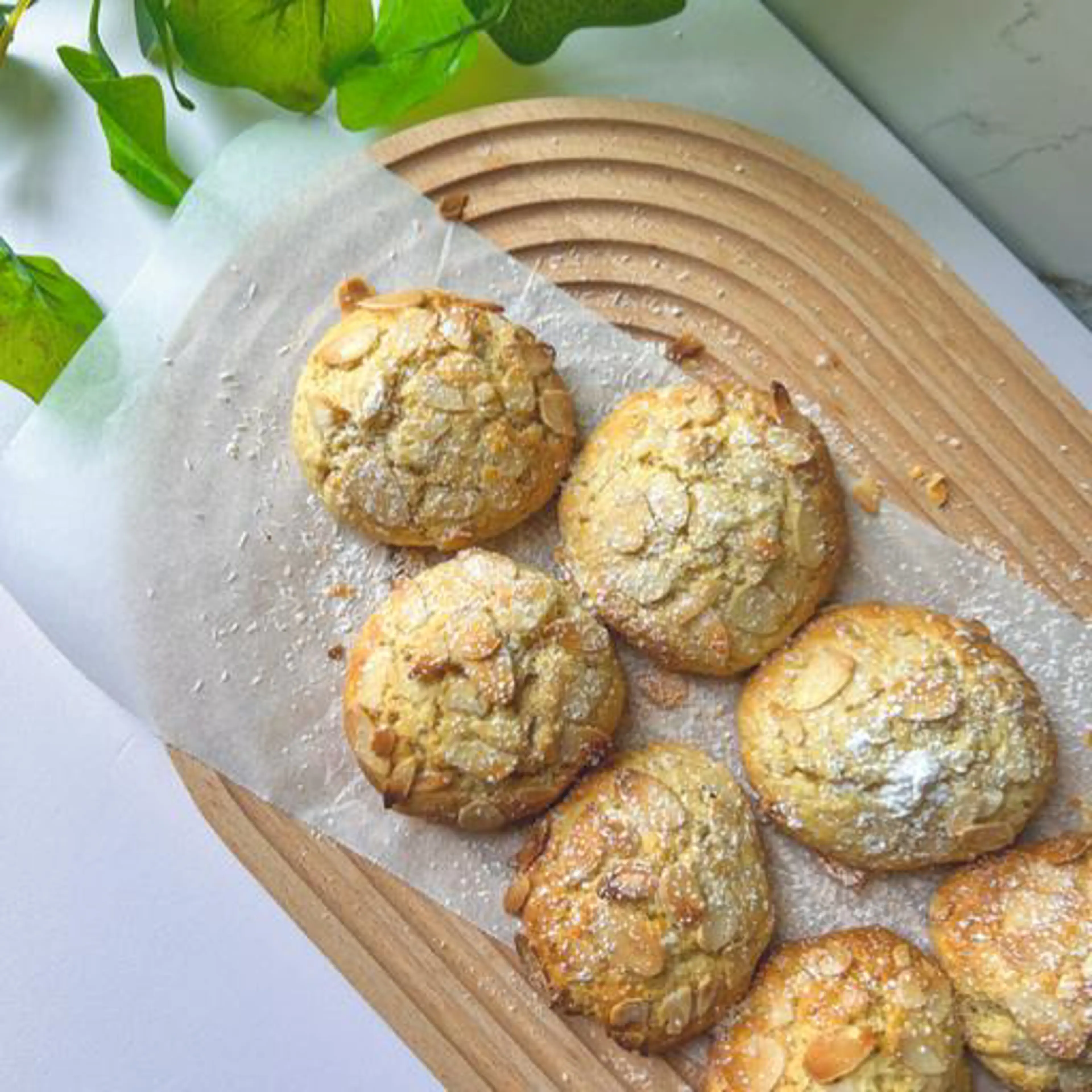 Печенье с лимоном и кокосом