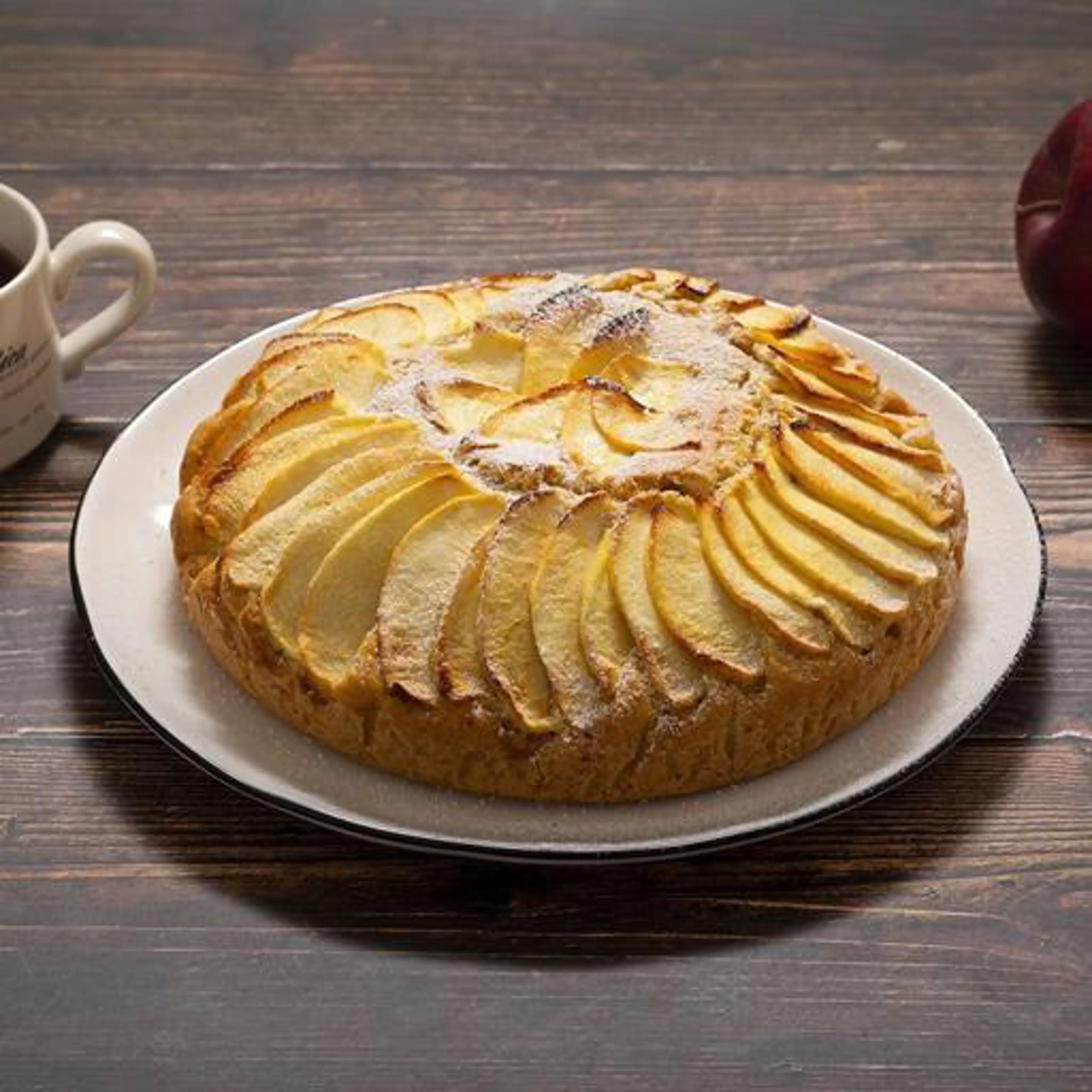 Tarta de manzana sin níquel