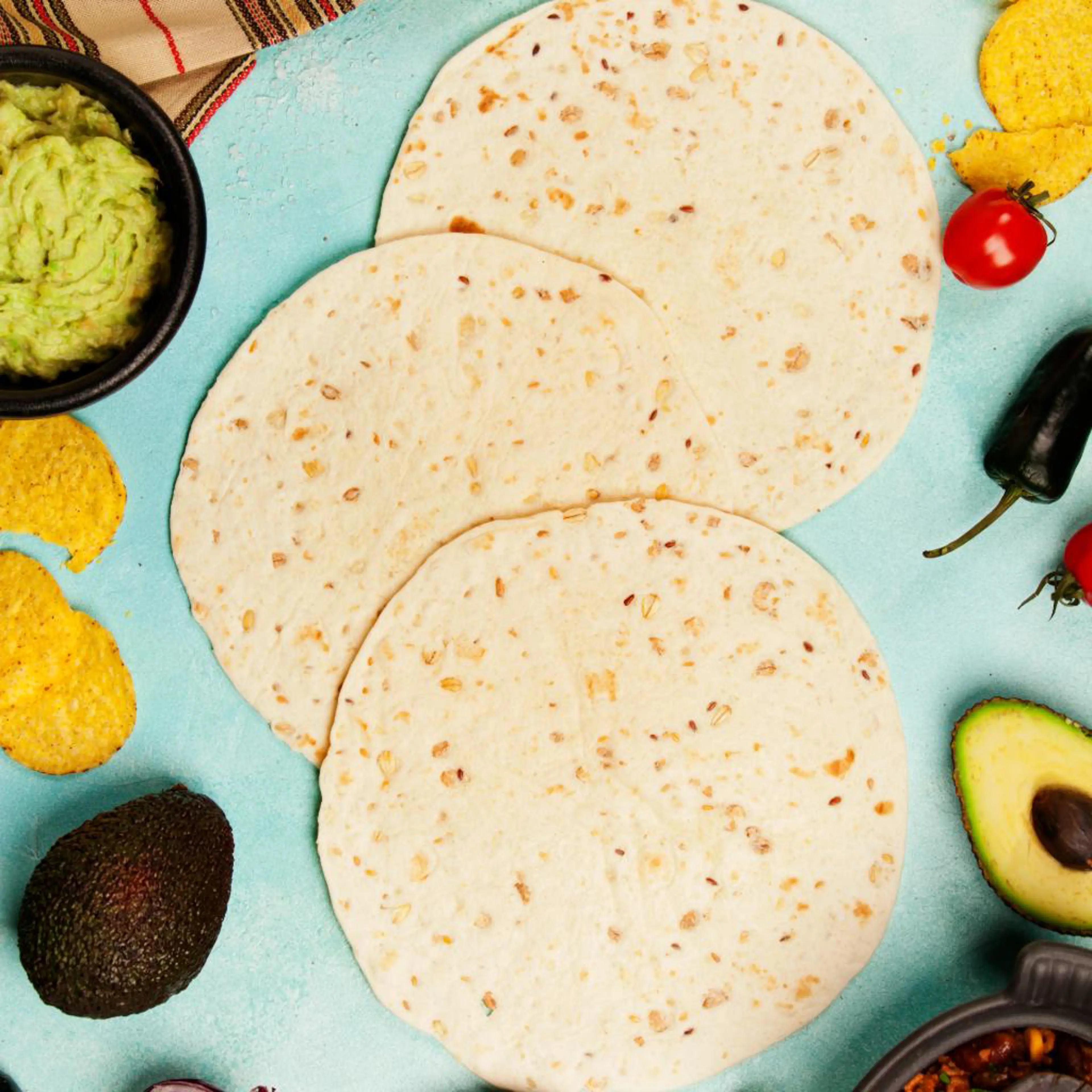 Bezglutenowe tortille do tacos