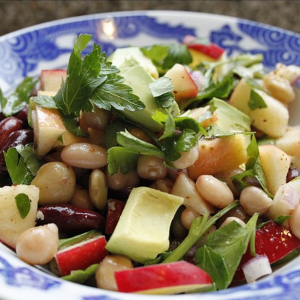 Ensalada de atún y frijoles