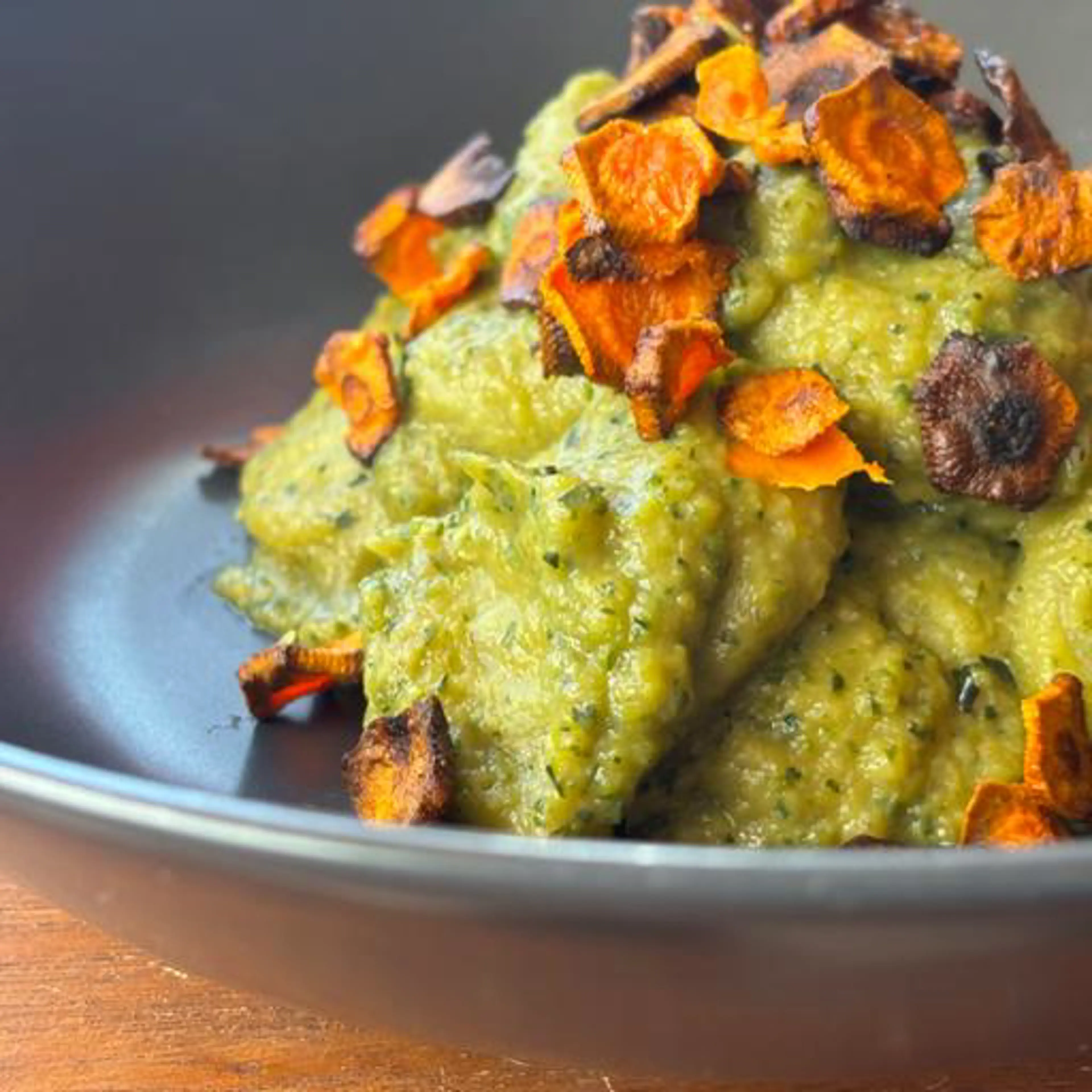 Avocado gnocchi
