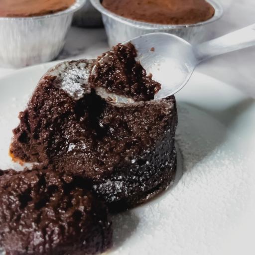 Chocoladetaartje met zachte kern