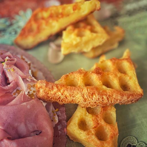 Waffle pao de queijo