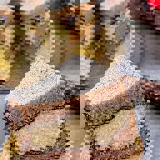 Chiffon cake jirafa