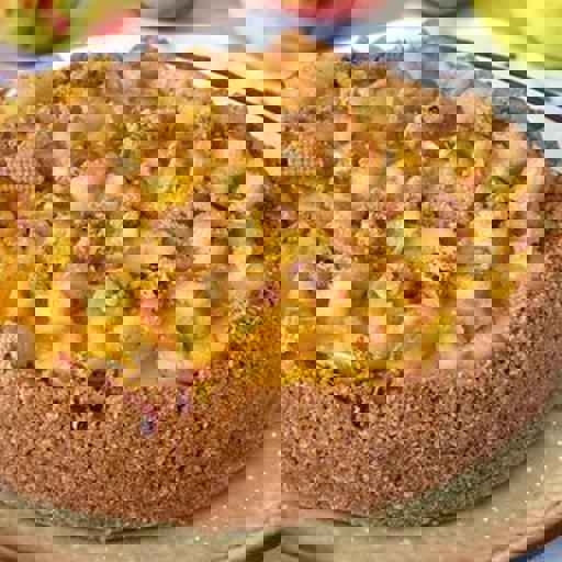 نيويورك تشيز كيك بالتفاح