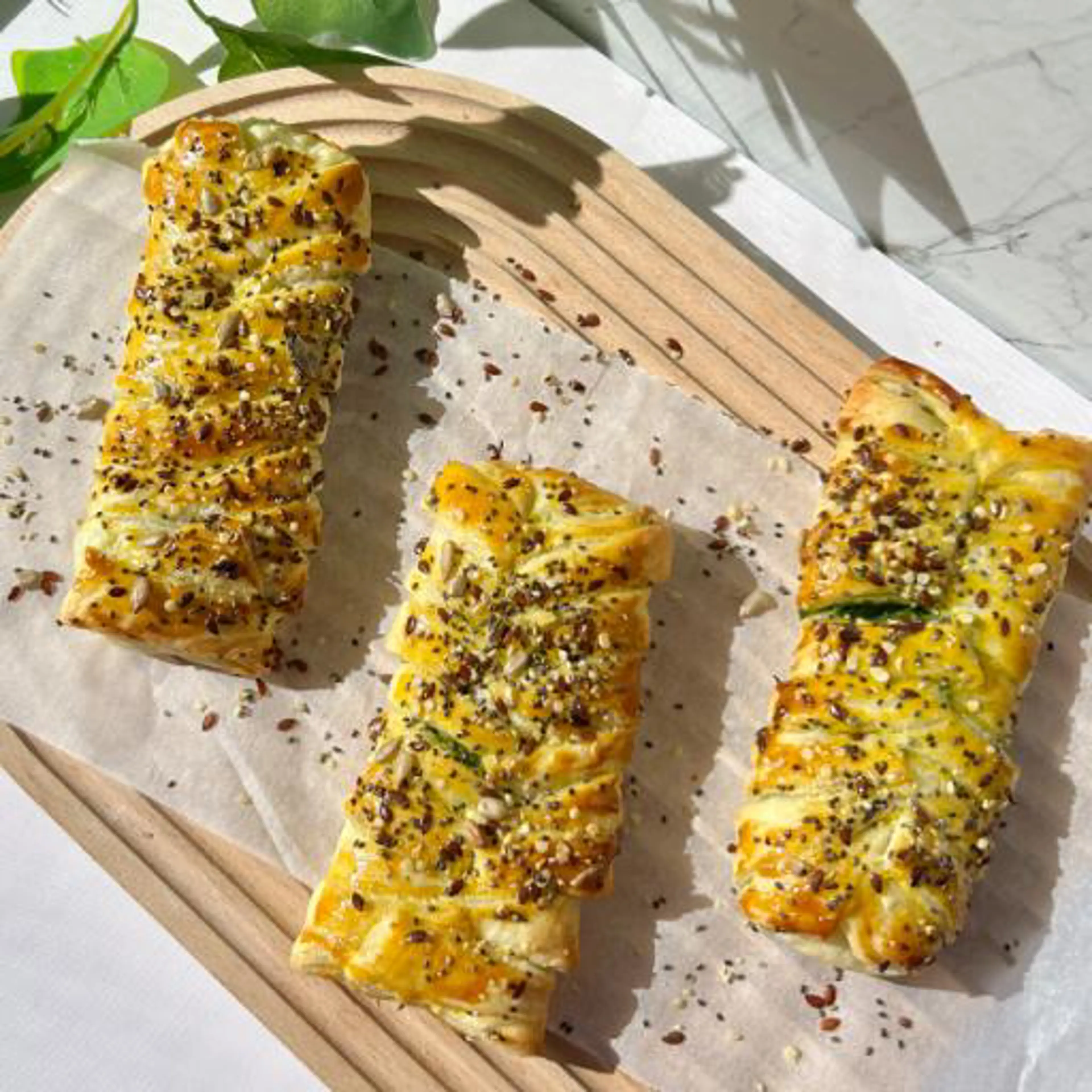 Ricotta & Spinach Puffs