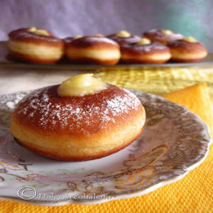 La foto della ricetta Bomboloni di Tuduu adatta a Vegetariani, pescetariani.