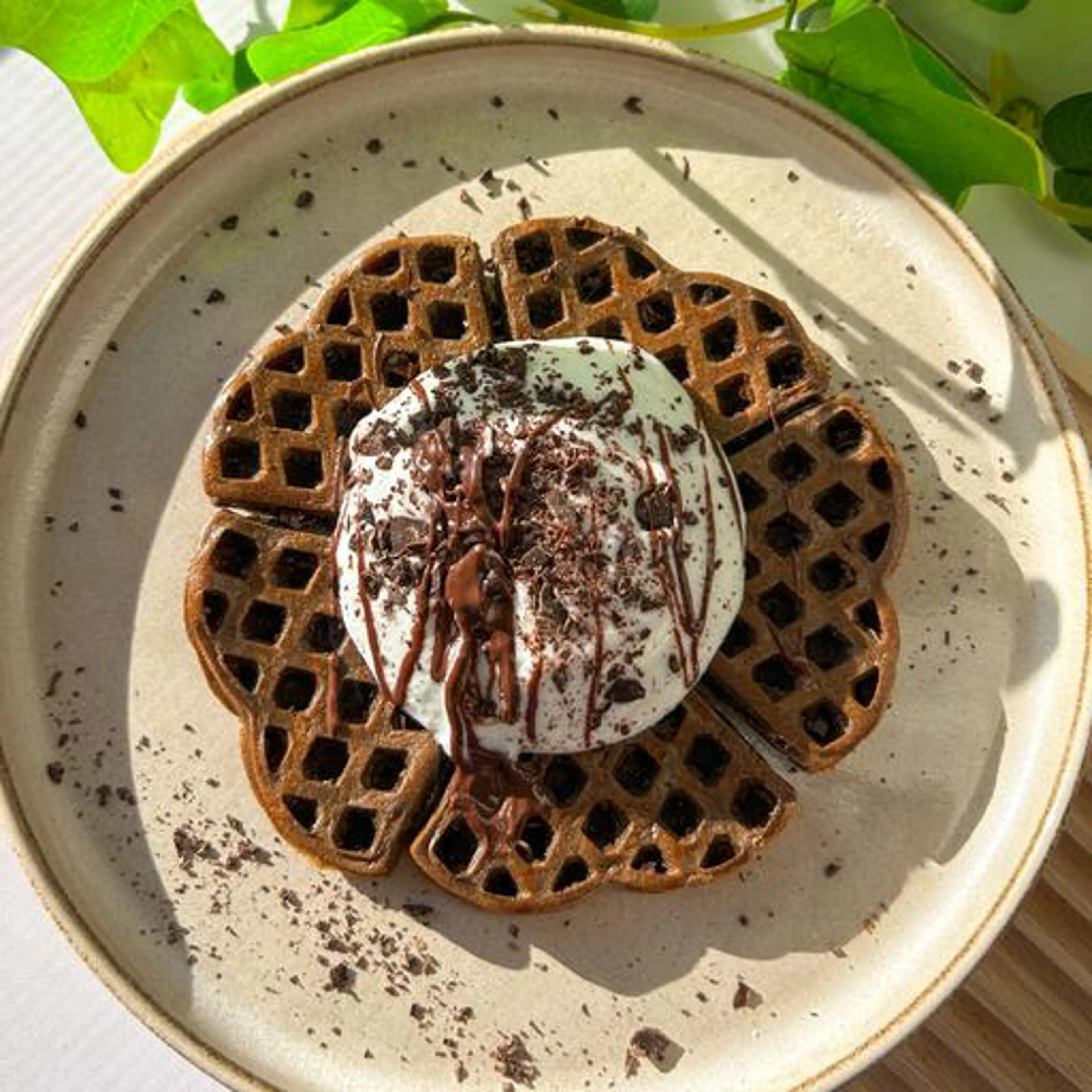 Wafle tiramisu