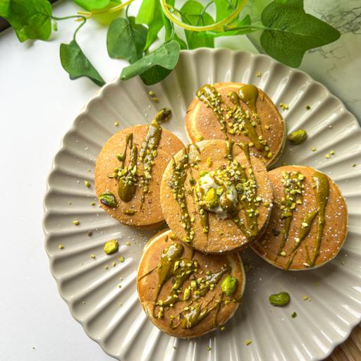 Dorayaki al pistacchio