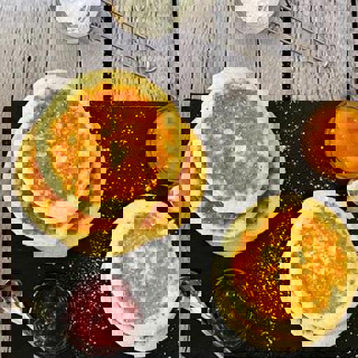 Pancakes without milk and eggs