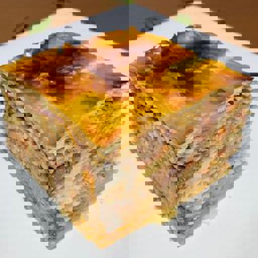 Pink Pappardelle in Puff Pastry