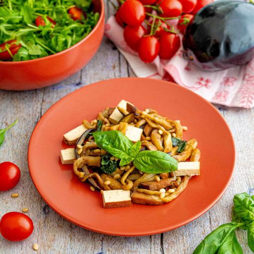 Berenjenas de verano veganas