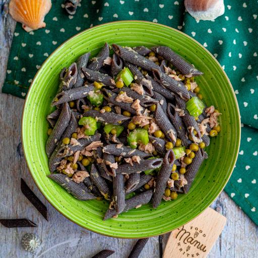 Penne venere med tonfisk