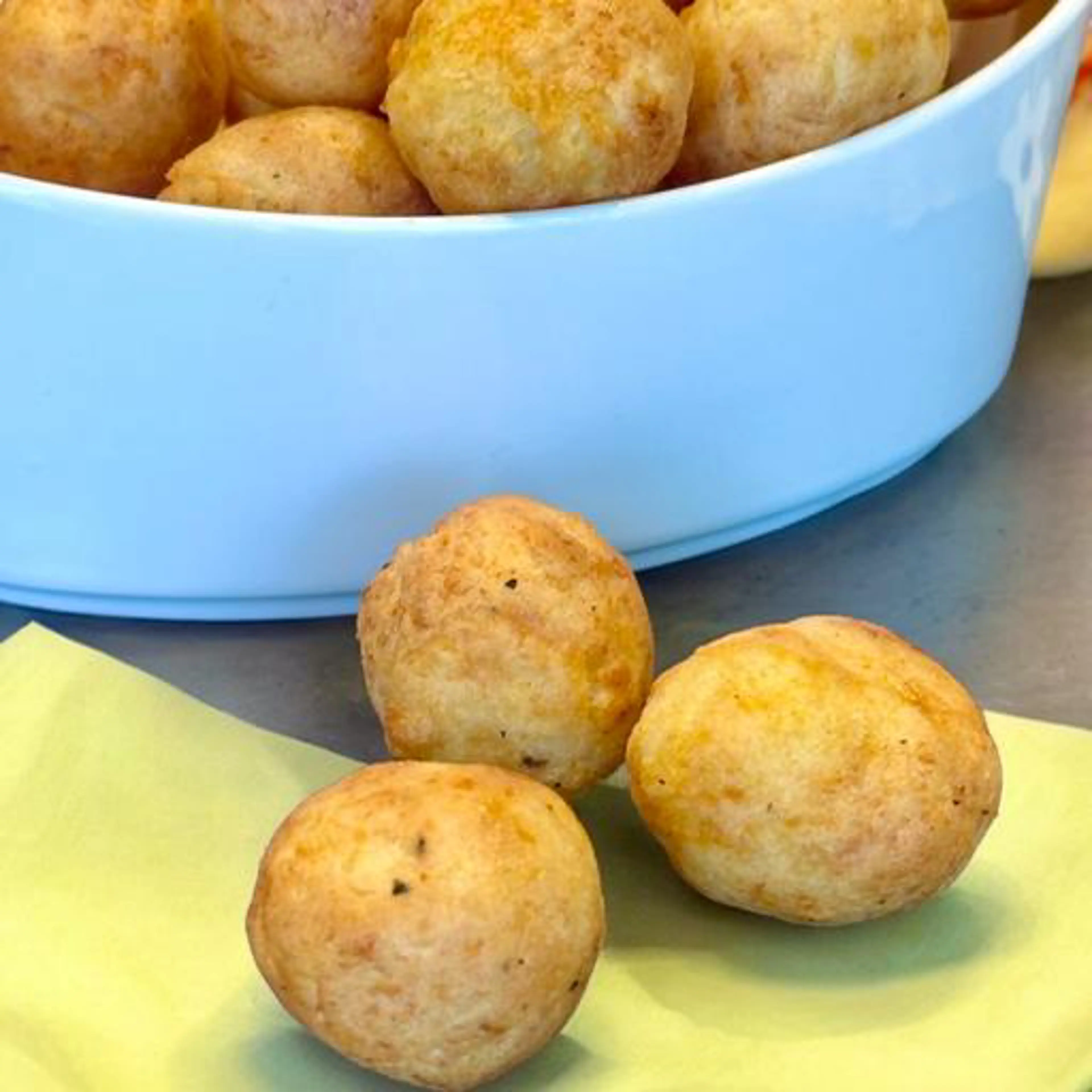 Knusprige Kartoffelbällchen aus der Heißluftfritteuse