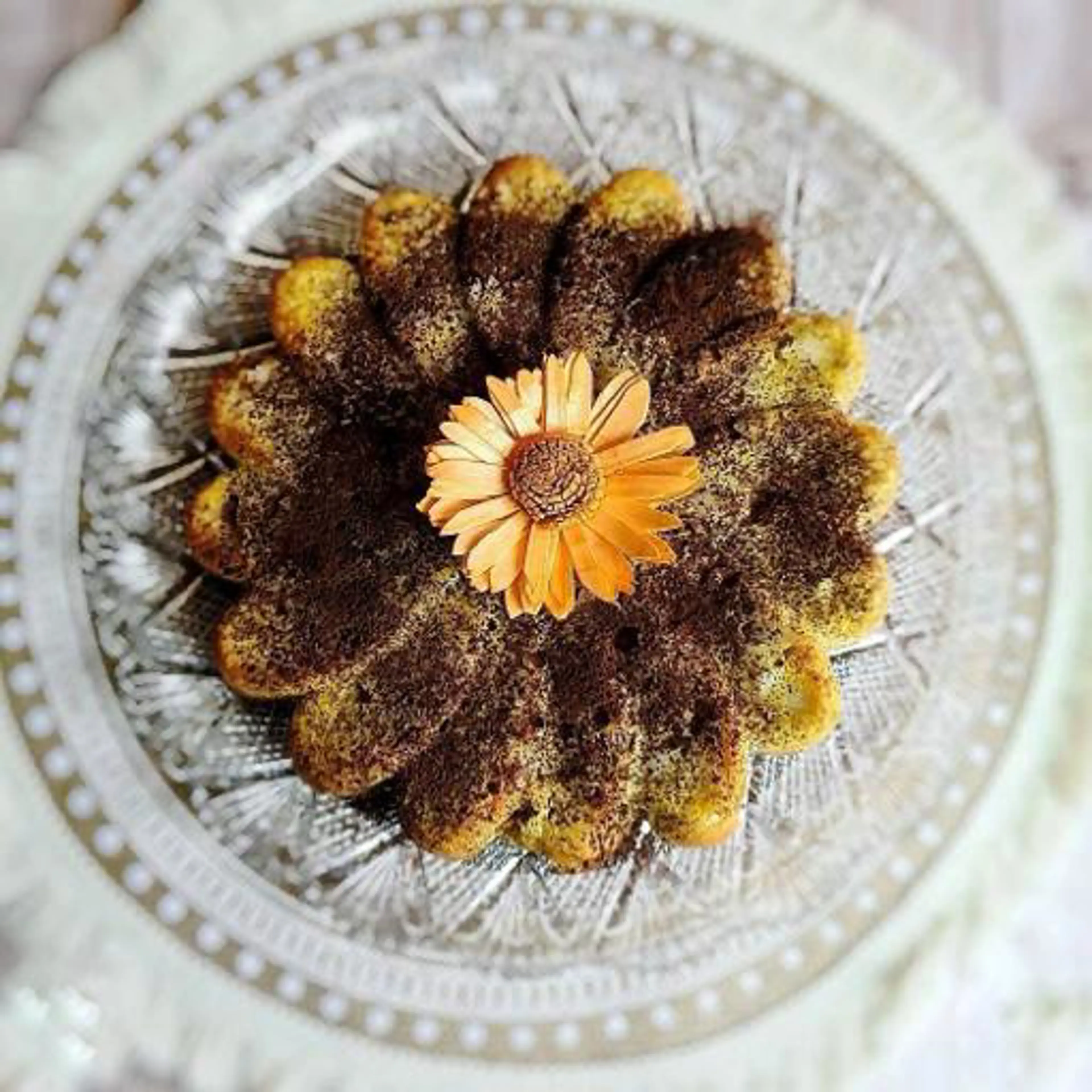 Bolo de amêndoa e laranja sem glúten